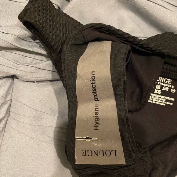 Lounge Ribbed Black Set - Picture 3 of 4